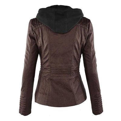 Vegane Lederjacke für Damen