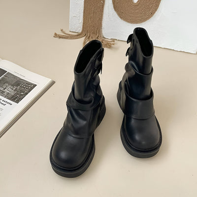 Freya | Stylische Western Cowgirl Boots mit Chunky Absatz