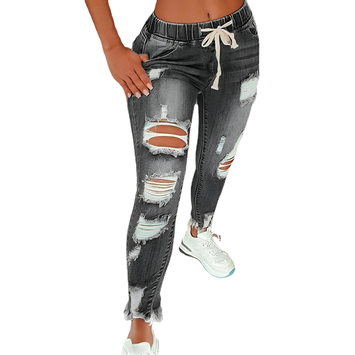 Franzi | Vintage Distressed High-Waist Jeans