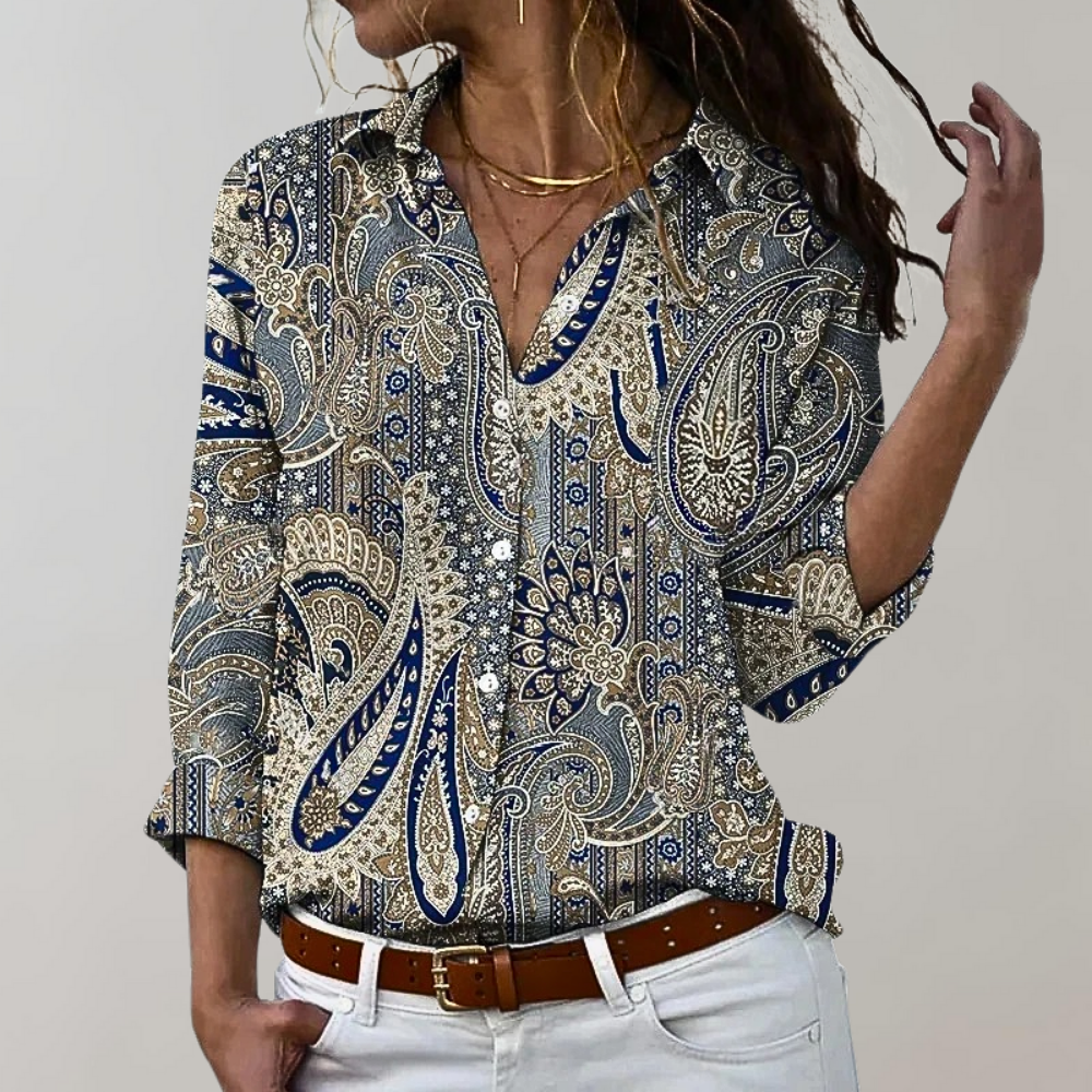 Elegante Damenbluse - Waltraud