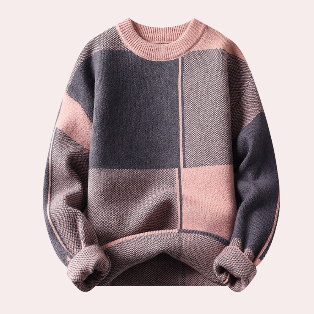Ingvar - Pullover für Männer Geometrisches Design