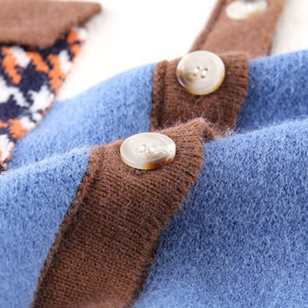 Stylischer Strickmantel für Damen