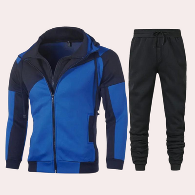 Modernes Jacken- und Jogginghosen-Set für Männer