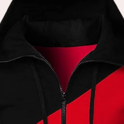 Modernes Jacken- und Jogginghosen-Set für Männer
