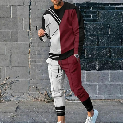 Pullover und Jogginghose Set für Männer