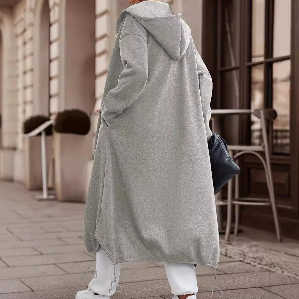 Modische lange Strickjacke für Frauen