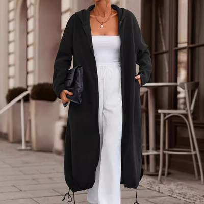 Modische lange Strickjacke für Frauen