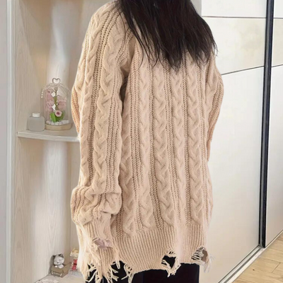Hübsche Warme Strickjacke für Frauen