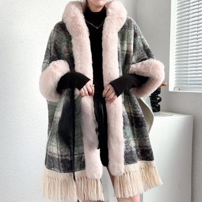 Warme Winter-Schaljacke für Damen