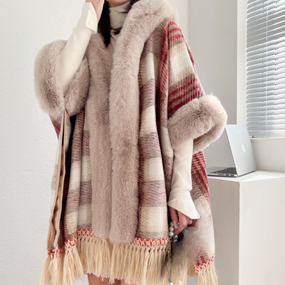 Warme Winter-Schaljacke für Damen