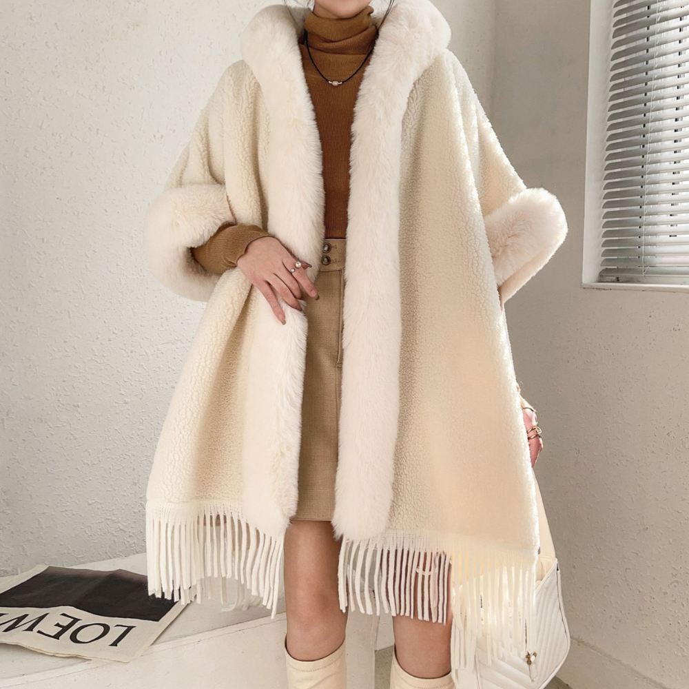 Warme Winter-Schaljacke für Damen