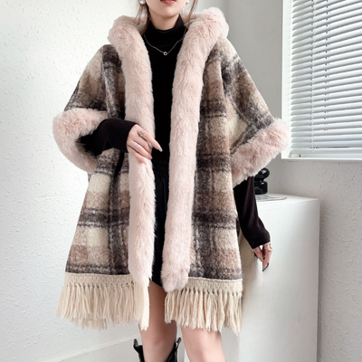 Warme Winter-Schaljacke für Damen