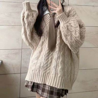 Constanze | Herbst Winter Frauen Pullover