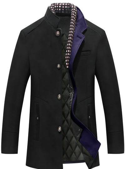 James | Gemütlicher Wollmantel für Winterkomfort