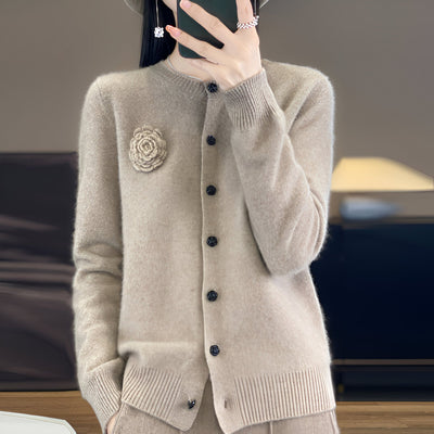 Isa | Luxuriöses Merino-Cashmere-Sweatshirt