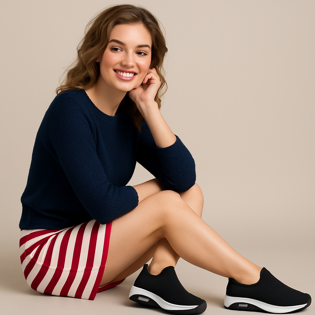 SOFLEA – Der bequemschuh mit keilabsatz für damen