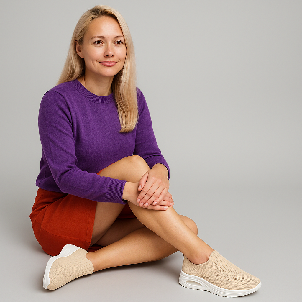 SOFLEA – Der bequemschuh mit keilabsatz für damen