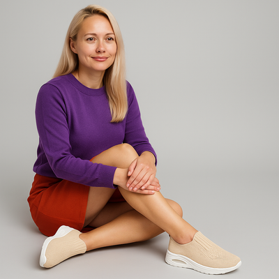 SOFLEA – Der bequemschuh mit keilabsatz für damen