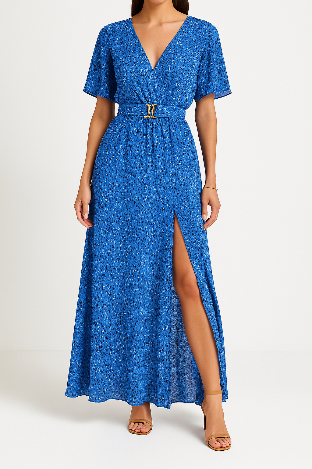 Elegantes Damen Maxikleid Für Sommer - Fanney