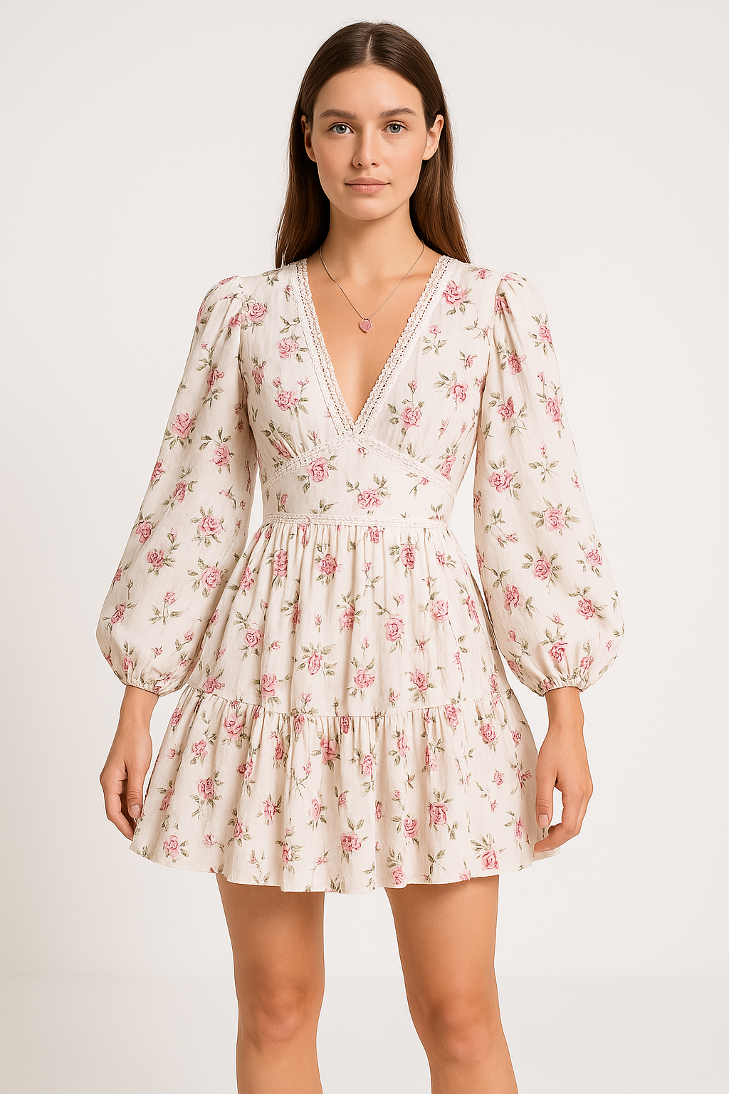 Festliche Damen A-Line Mini Kleid  - Sunneva