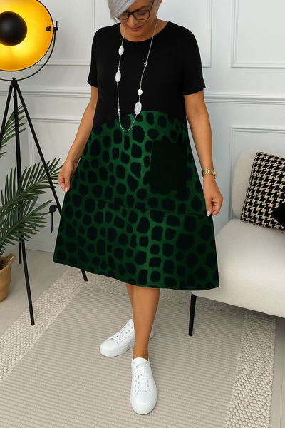 Tineke™ | Elegantes Kleid mit kurzen Ärmeln