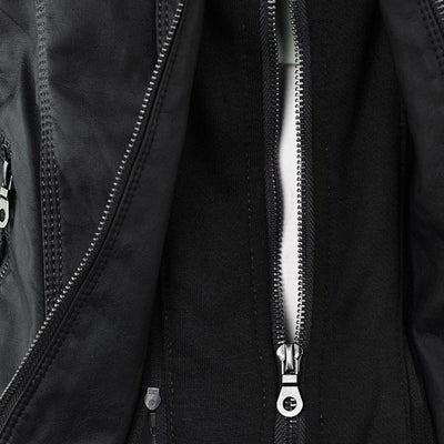 Vegane Lederjacke für Damen