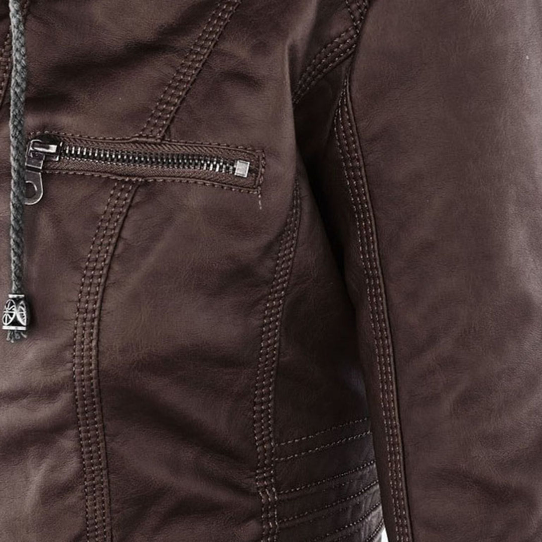 Vegane Lederjacke für Damen