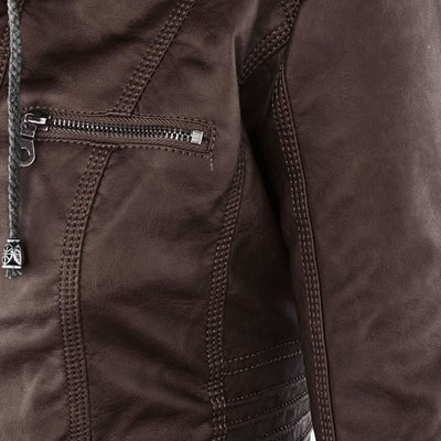 Vegane Lederjacke für Damen