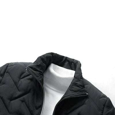 Elegante Steppjacke Schwarz - Markus