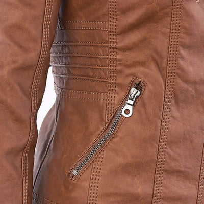 Vegane Lederjacke für Damen
