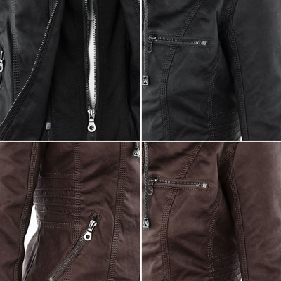 Vegane Lederjacke für Damen