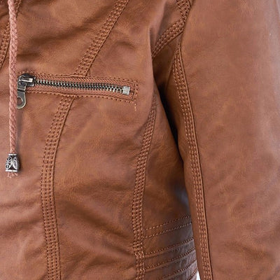 Vegane Lederjacke für Damen