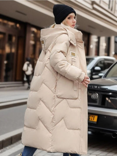 Elegante Winterjacke Beige - Sofia