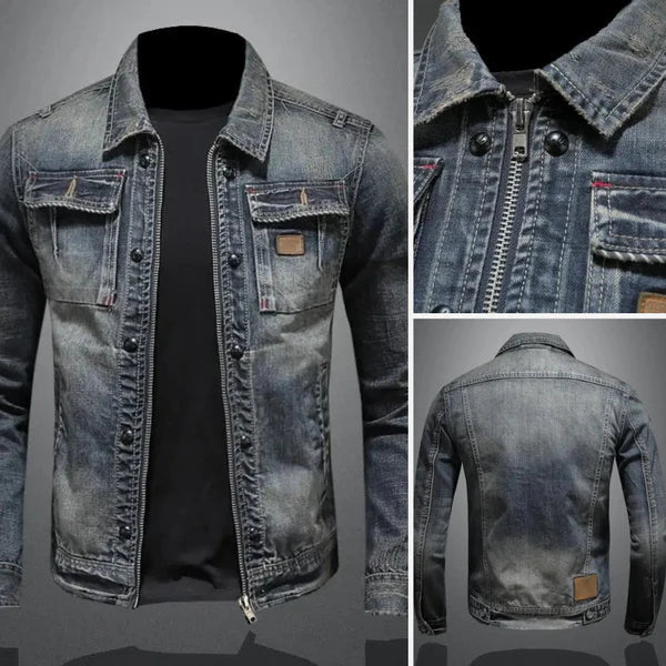 Denimjacke Grau - Max