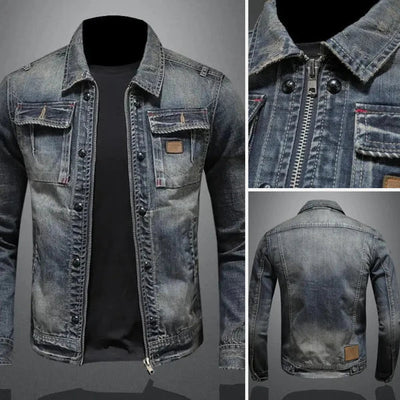 Denimjacke Grau - Max