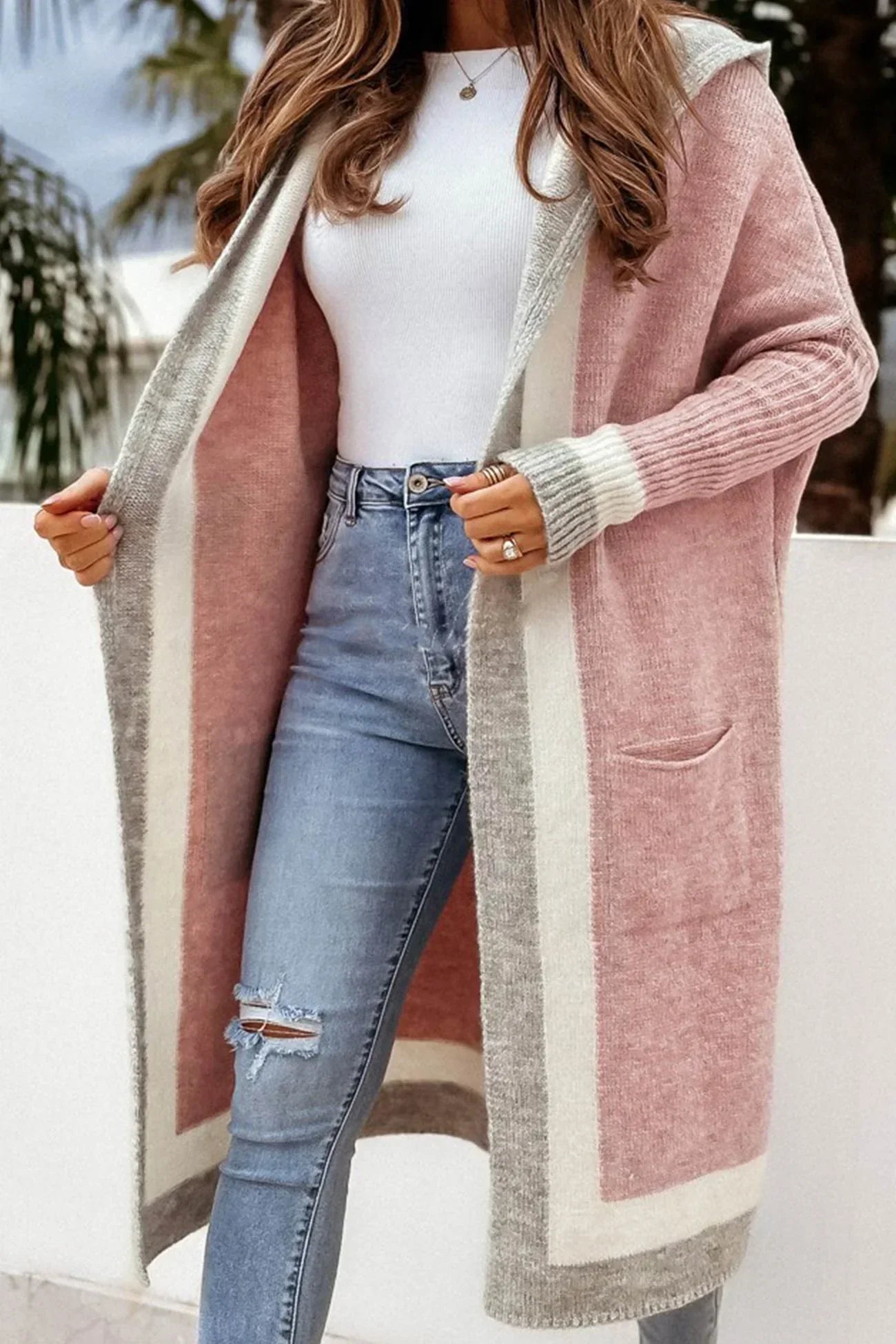 Modische Strickjacke für Frauen