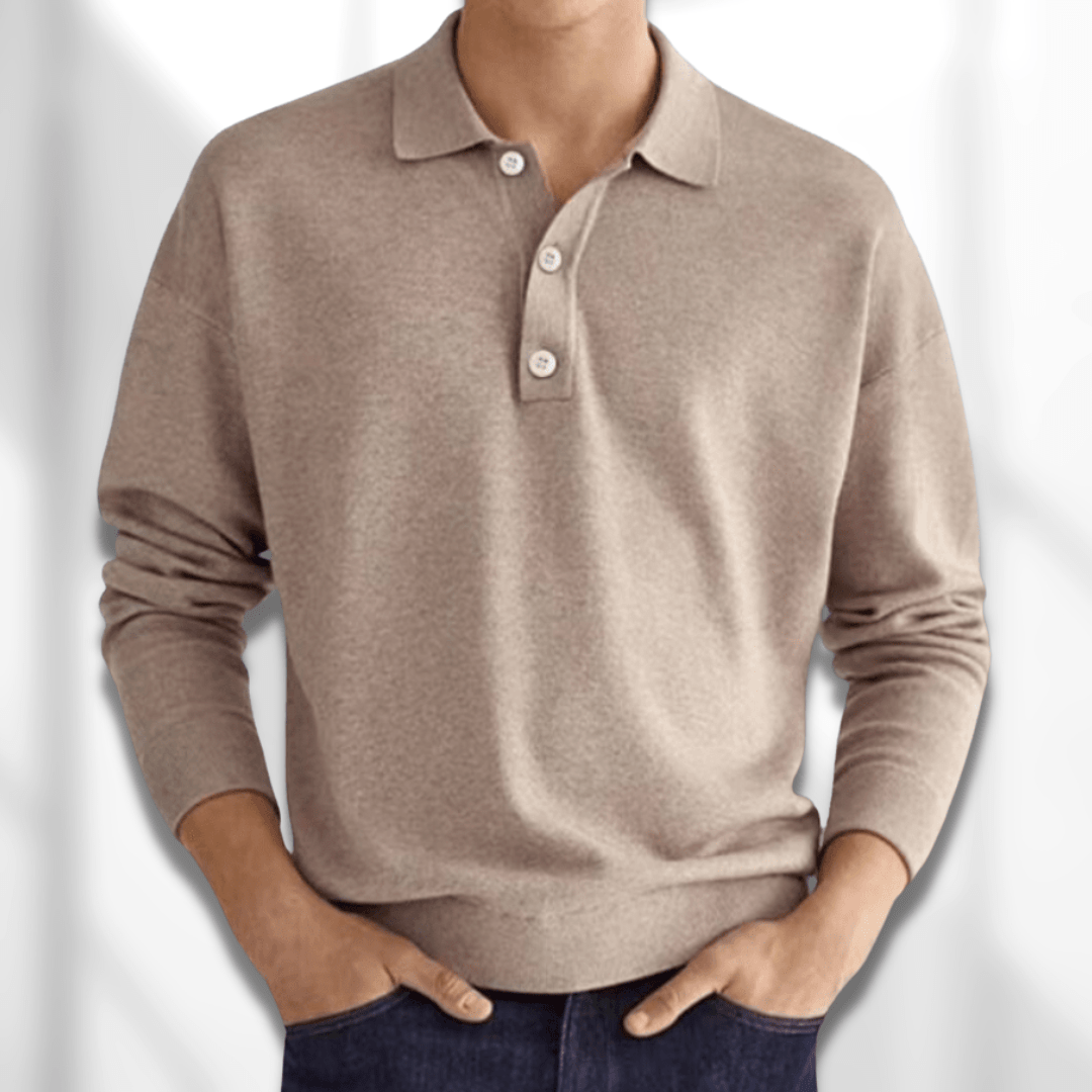 Tailliertes Poloshirt für Herren
