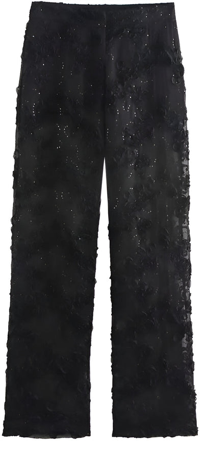 Flora | Elegantes 2-teiliges Set mit Pailletten für Damen