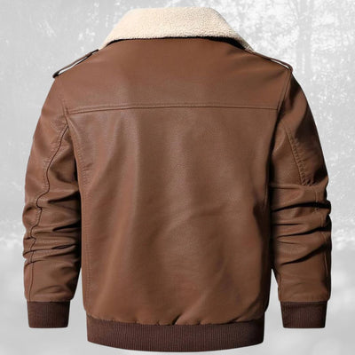 Sherpa-Kragen Flugjacke für Männer