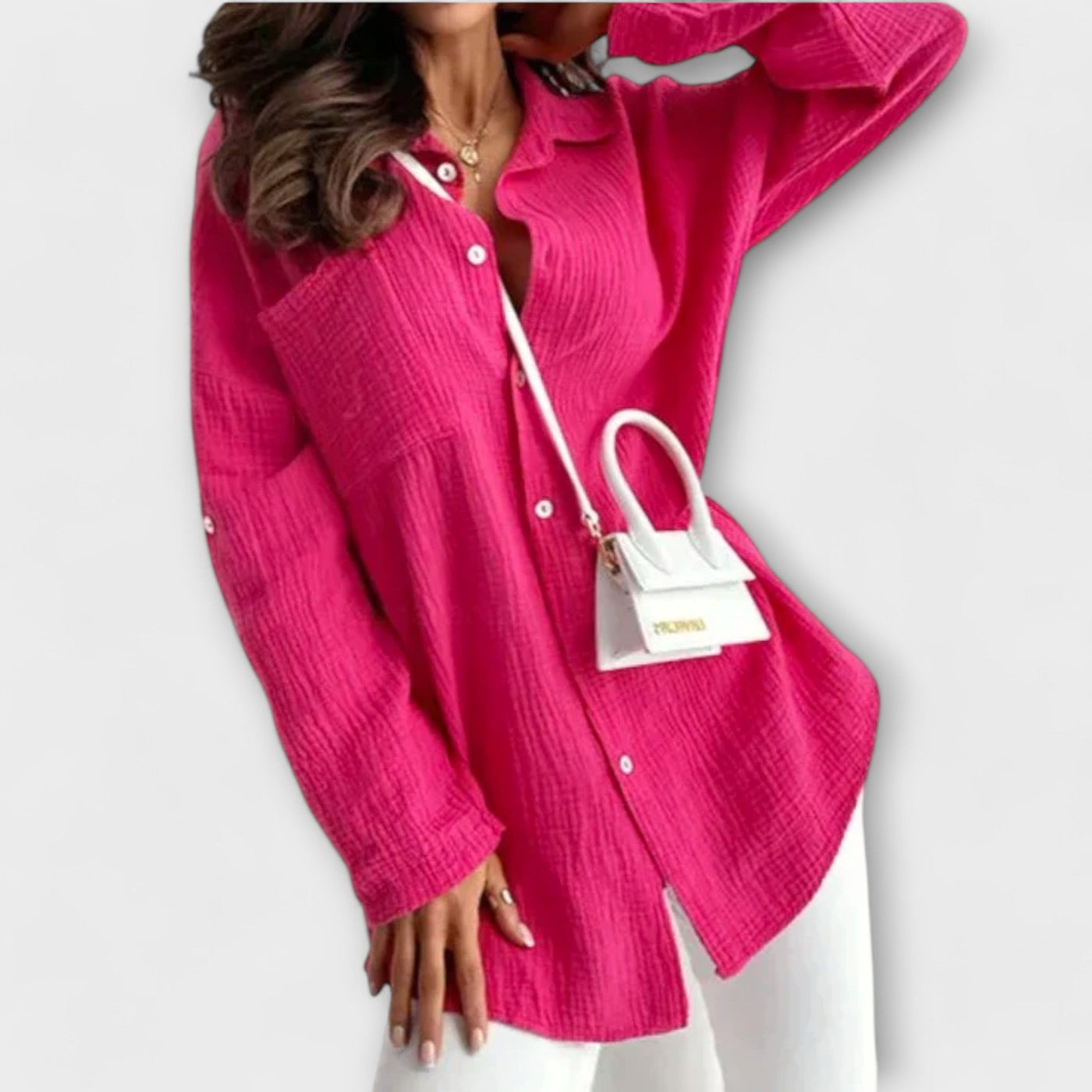 Damenbluse für den Sommer mit modernem Design - Velinae