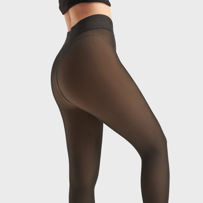 Warme Damen Thermostrumpfhose mit Fleece-Futter für den Winter