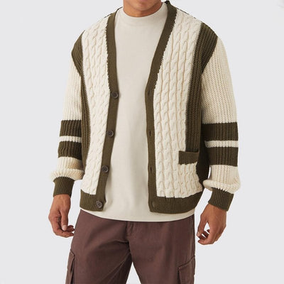 Gestrickter Herren Cardigan