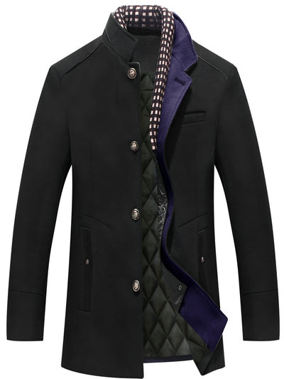 James | Gemütlicher Wollmantel für Winterkomfort