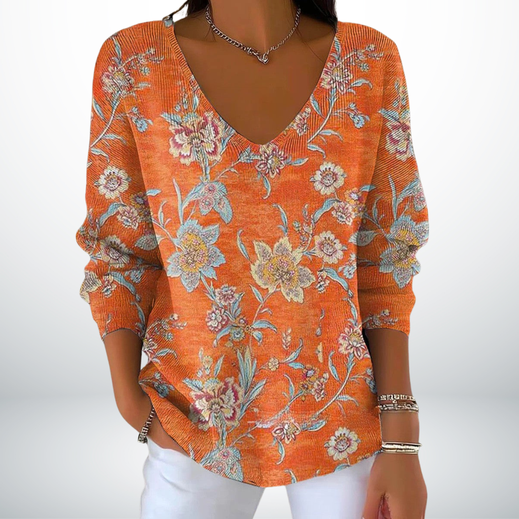 ELeni™ – Bequemer Gestrickter Pullover