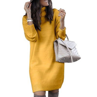 Franziska | Gemütliches & Schickes Rollkragenkleid