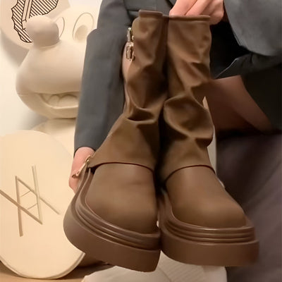 Gisela | Luxus High Heels Herbststiefel