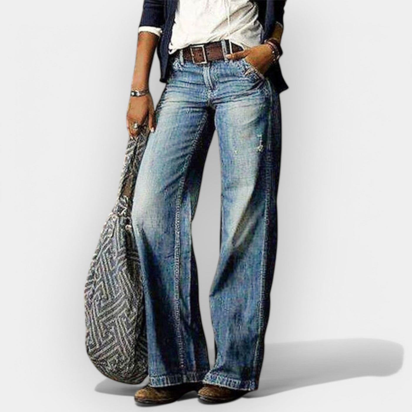 Modische Elegante Damen Stoffhose