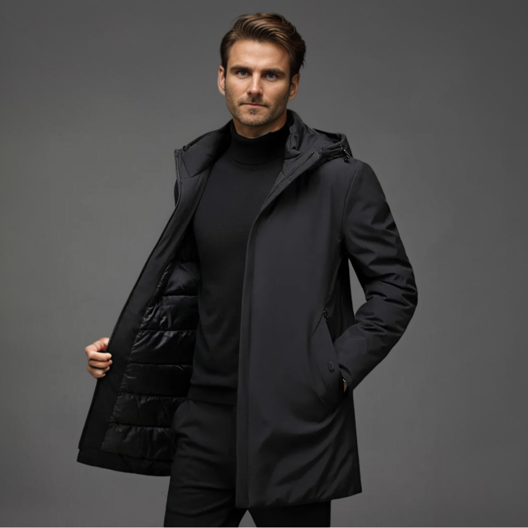 Carl | Slim Fit Lange Jacke