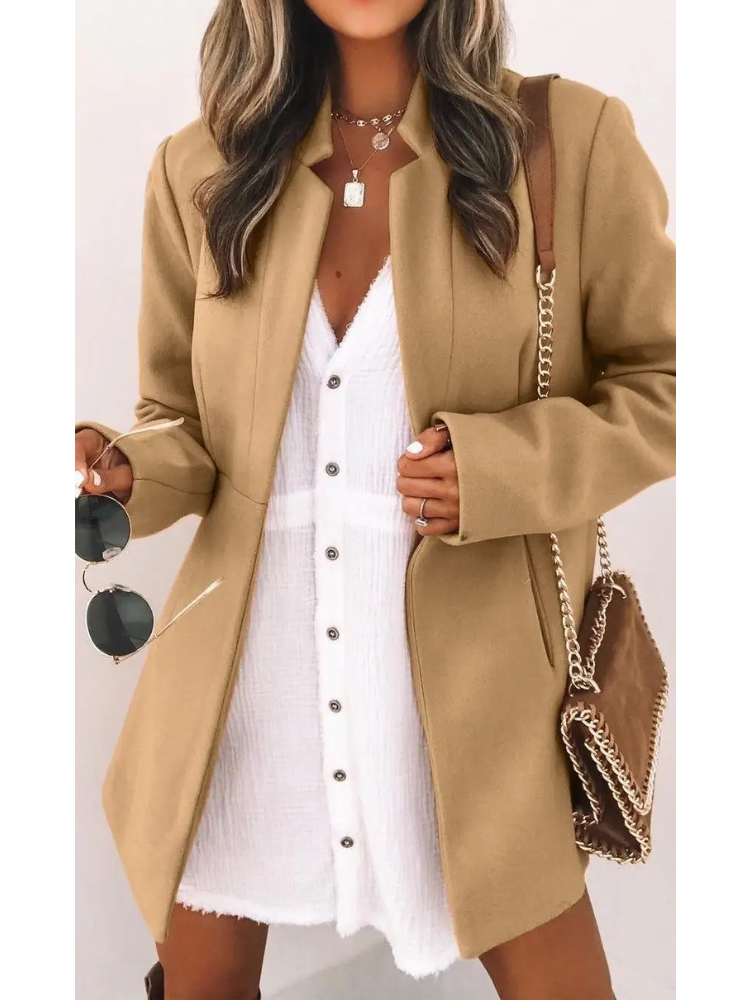 Leichter Damenmantel für Büro und Alltag - Elegant und Vielseitig