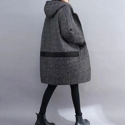 Damen Wintermantel mit Kapuze - Bequem, Warm und Stylish